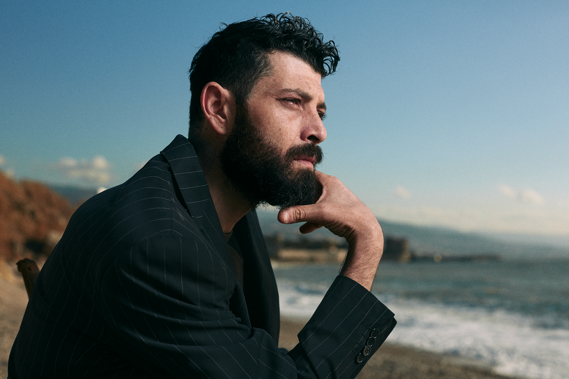 Editorial portrait by Jean-Claude